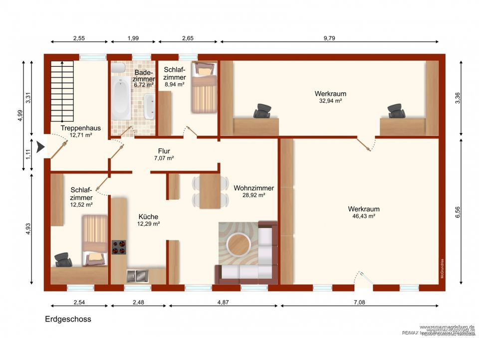 Modernes Mehrfamilienhaus als zukunftsweisende Kapitalanlage! in Ballenstedt