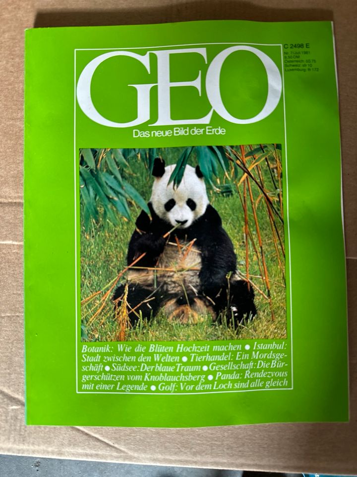 GEO Zeitschrift Magazin in Frankfurt am Main