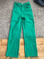 Zara Jeans wide leg grün Gr. 34 Bayern - Freising Vorschau