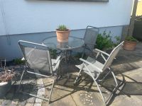 Runder Gartentisch mit drei Stühlen Nordrhein-Westfalen - Euskirchen Vorschau