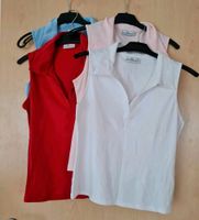 4 Damen Tshirts mit Kragen ohne Arm v. Tom Tailor Gr. XL = 42/44 Nordrhein-Westfalen - Vlotho Vorschau