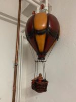 Deko Antik Ballonfahrt Heißluftballon Transportkorb mit Frau Nordrhein-Westfalen - Mönchengladbach Vorschau