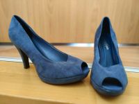 Jane Klain Peep Toe Pumps Gr. 40 blau Wildlederoptik Nordrhein-Westfalen - Steinfurt Vorschau