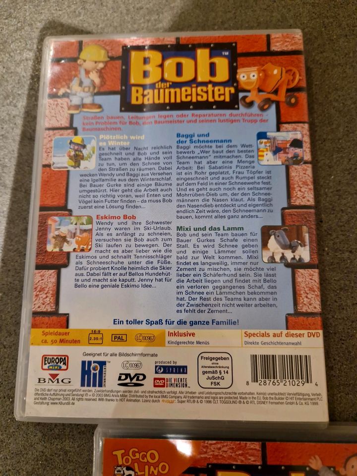 3 DVDs vom Bob der Baumeister in Attenkirchen