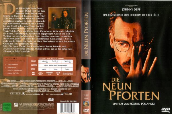 Die neun Pforten DVD (FSK 12) in Dortmund