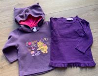 Pullover Winnie Pooh fleece und strick Pullover lila 74/80 Nordrhein-Westfalen - Hünxe Vorschau