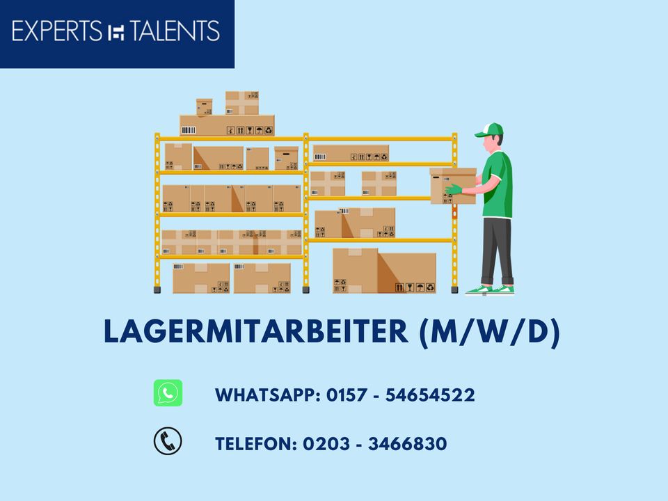 Lagermitarbeiter (m/w/d) in Oberhausen