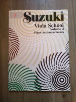 Suzuki Viola School Volume 4 Piano Accompaniments Klavier Noten Bayern - Augsburg Vorschau