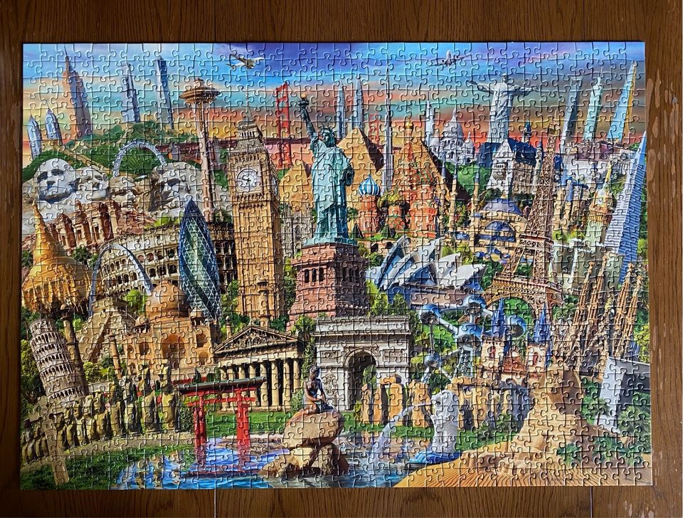 Ravensburger Puzzle „Sehenswürdigkeiten weltweit“ in Berlin