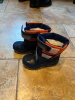 Kinder Stiefel Winter Schuhe Schnee blau orange Spirale Größe 26 Pankow - Prenzlauer Berg Vorschau