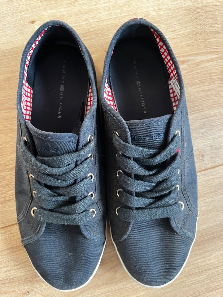 Tommy Hilfiger, Damenschuhe, Sneaker, blau, Gr. 38 in Freren