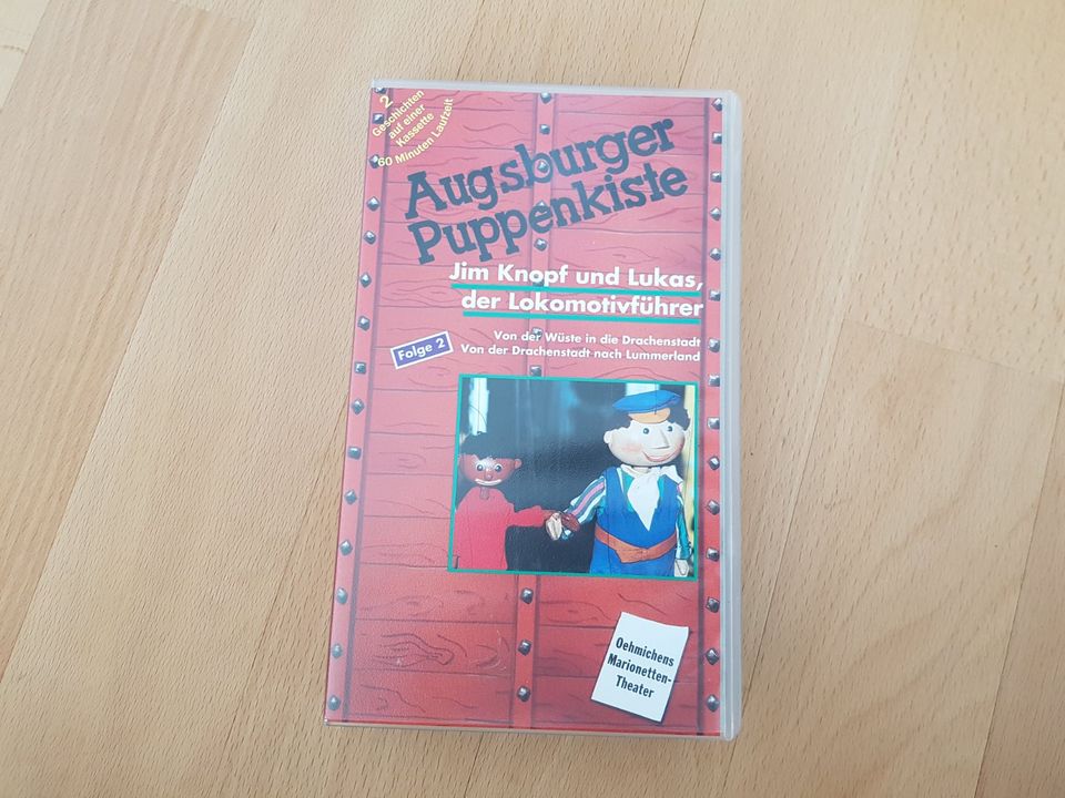 VHS Video-kassette Augsburger Puppen-kiste Jim Knopf Folge 2 in Stuttgart