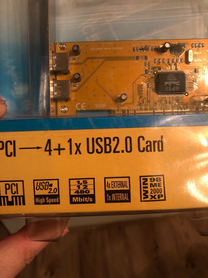 PCI 4+1 USB 2.0 Card in Gammelsdorf