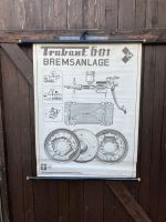 Trabant IFA Rollkarte Lehrtafel Bremsanlage Brandenburg - Jänschwalde Ost Vorschau