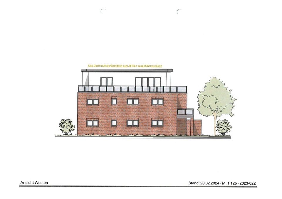 Reizvolle 3-Zi-Neubau-EG-ETW (Nr. 1) im Neubaugebiet Wildeshausen, Bargloyer Heide in Wildeshausen