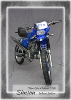 Simson S51 - NEUAUFBAU - Enduro Edition - Ultra Blue Chrome Style Roßleben-Wiehe - Wiehe Vorschau