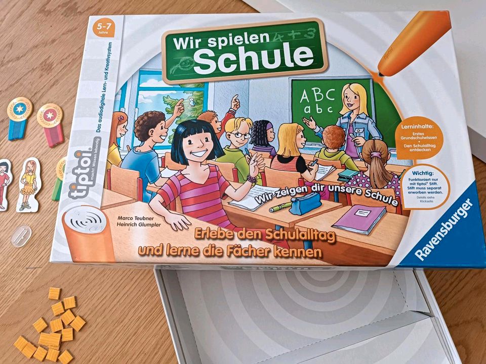 Verschiedene Tiptoi Spiele Schule, Körper, Musikschule, Tierwelt in Köngen