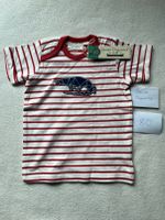 Sense Organics - Shirt kurzarm rot gestreift , Gr. 80 - Neu Berlin - Wilmersdorf Vorschau