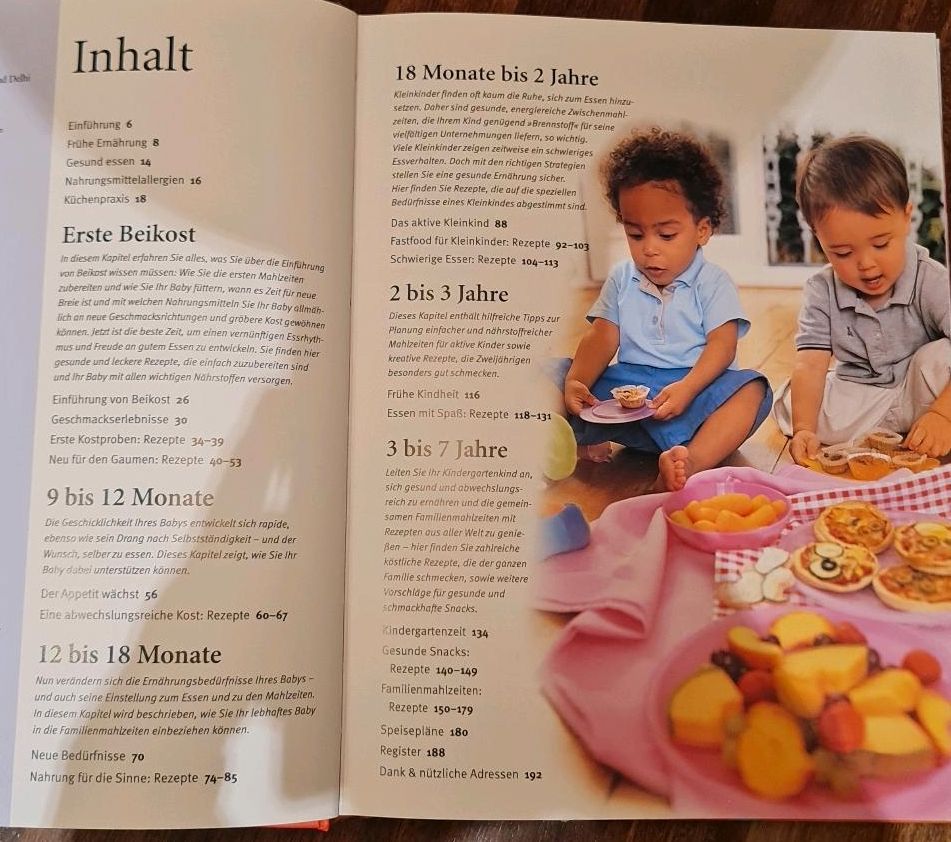 Buch "Neue Küche für Babys und Kleinkinder" Beikost Essen in Waldkirch