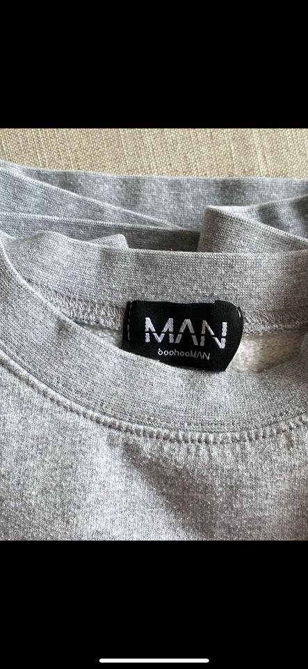 Sweater von Boohoo Man in grau in Hamburg