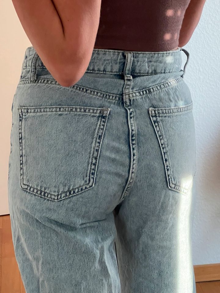 Mango Jeans Wide Leg in 34 in Düsseldorf