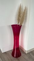 Blumenvase Glas pink Schleswig-Holstein - Vaale (Holst) Vorschau