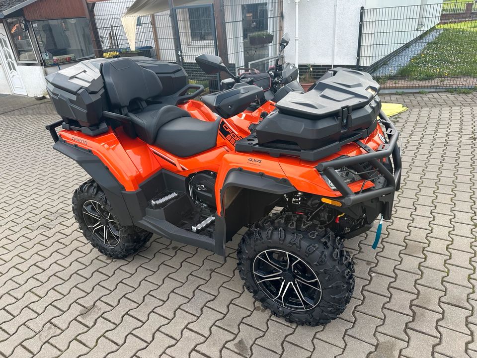 Quad CF Moto 850XC neuwertig in Lautertal (Vogelsberg)