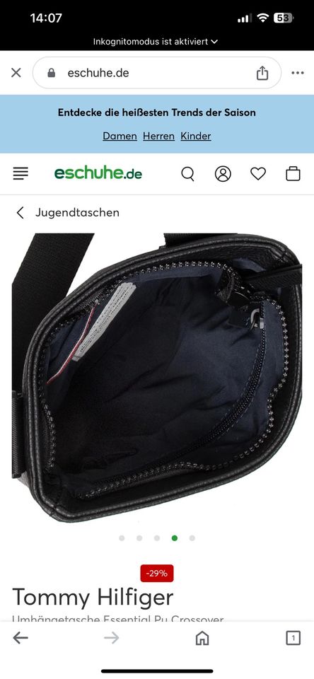 Tommy Hilfiger Herren-Tasche in Kempen