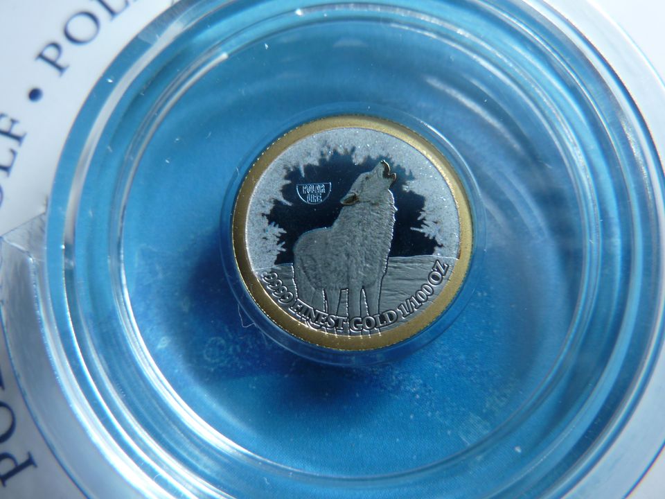 6 Goldmünzen Polar Life Mysterious Rodium mit Mappe und Zertifika in Hasenkrug bei Brokstedt