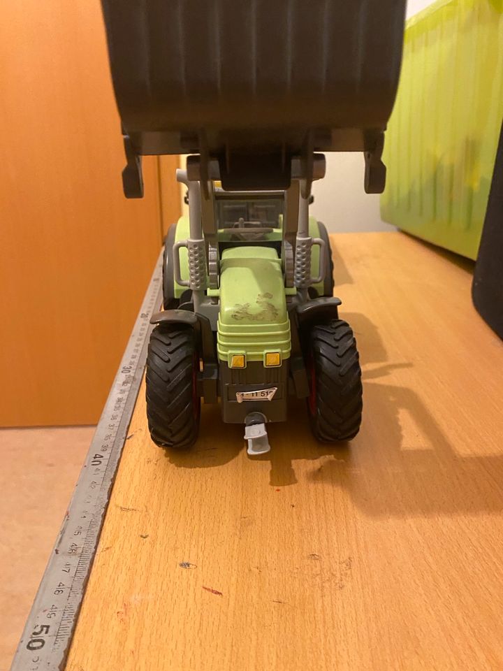 Playmobil Traktor mit Anhänger (Kippanhänger) in Netphen