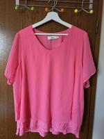 rosa pinkes kurzes Shirt Bluse Sachsen - Limbach-Oberfrohna Vorschau