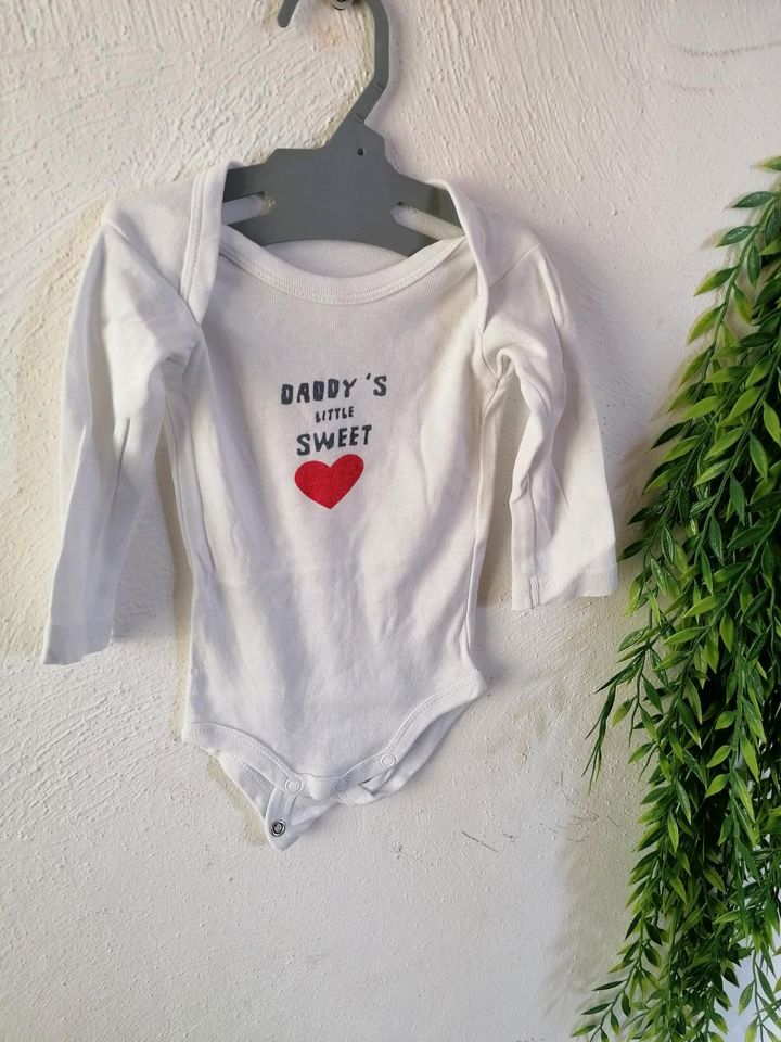 Langarm Bodie 68 unisex / daddy's little sweet 68 in Ensdorf