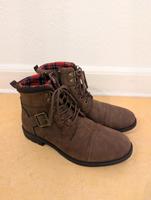 Jack&Jones Stiefel Gr. 42 dunkelbraun Hessen - Gießen Vorschau