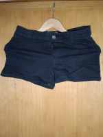 Damen Hot Pants Jeanshose Schwarz Gr. 34 Hessen - Malsfeld Vorschau