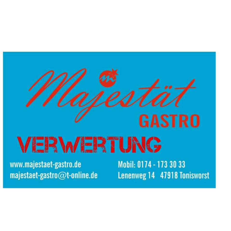 Ankauf Gastronomie, Elektrolux, Eloma, Hobart, Viessmann in Steinfurt