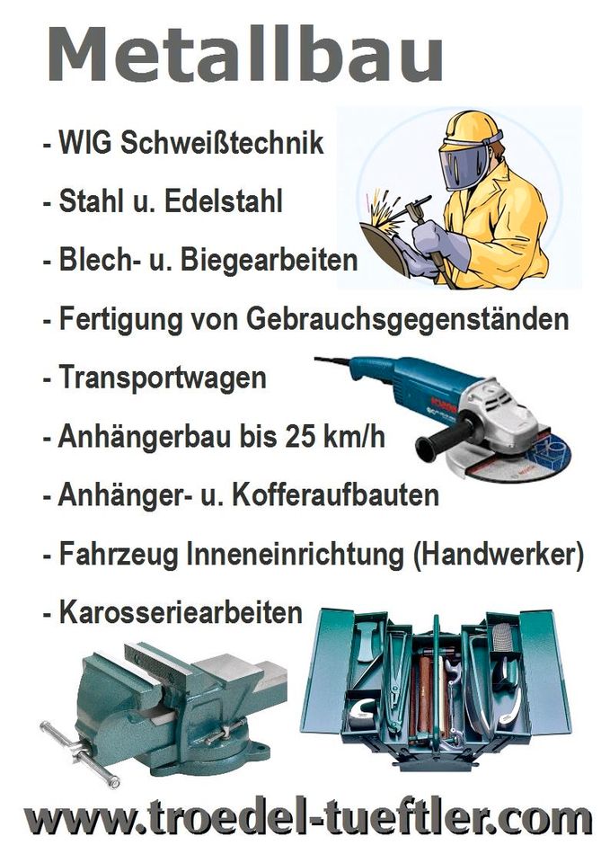 Schweissarbeiten & Reparaturen in Volkertshausen