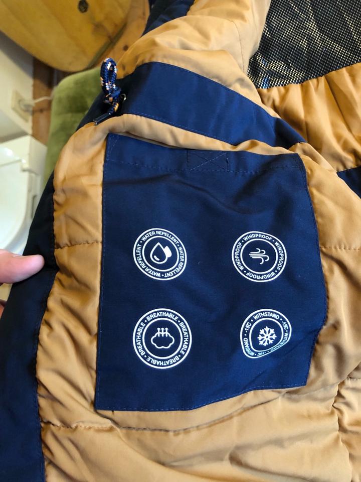 Kronstadt Denmark Polar Rough Parka Navy Medium Winter Jacket in Kleve