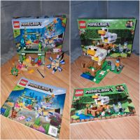 Lego Mincraft Set 21140 Hühnerstall und 21180 Das Wächterduell Berlin - Treptow Vorschau