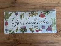 Schild Gourmetküche Blech Metall Dekoration/ Geschenk  neu Nordrhein-Westfalen - Herdecke Vorschau