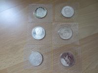 6x polierte Platte Münzen Deutschland 5 Deutsche Mark Konvolut Frankfurt am Main - Rödelheim Vorschau