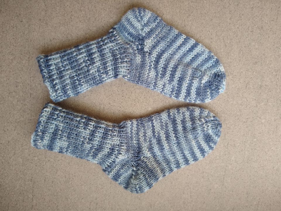 Socken, Wollsocken, Kindersocken, Gr.18-19, handgefertigt, 6,50 € in Recklinghausen