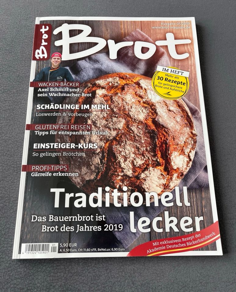 Brot backen, Zeitschrift, 5 Stück in Laatzen