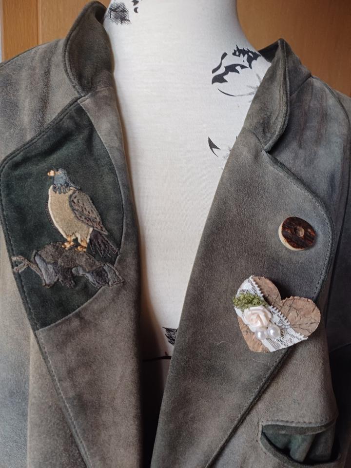 Meindl Hirschleder Trachten Lederjacke-velour  Gr.58        100% in Arnstorf