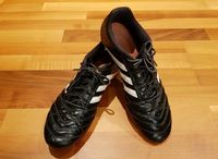 Fußballschuhe adidas Gr. 45 1/3 schwarz Leder Bayern - Geisenfeld Vorschau