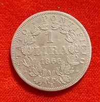 1 Lira Vatikan – Kirchenstaat 1866 Pius IX München - Pasing-Obermenzing Vorschau