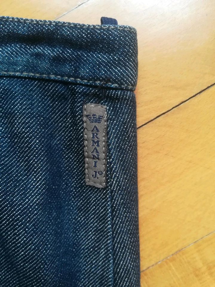 ARMANI Jeans Jeansrock, Gr. 40, flott, blau, sgt. Zust in Augsburg