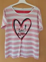 Brax 40 Bluse Shirt Weiß Rosa Herz Gestreift Pailletten Neu Bielefeld - Gadderbaum Vorschau