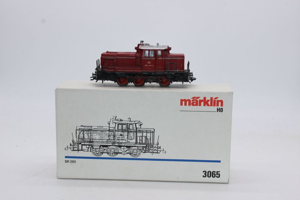 Märklin HO 3065 BR 260 417-1 digital / mfx  / Sound im OVP in Voerde (Niederrhein)