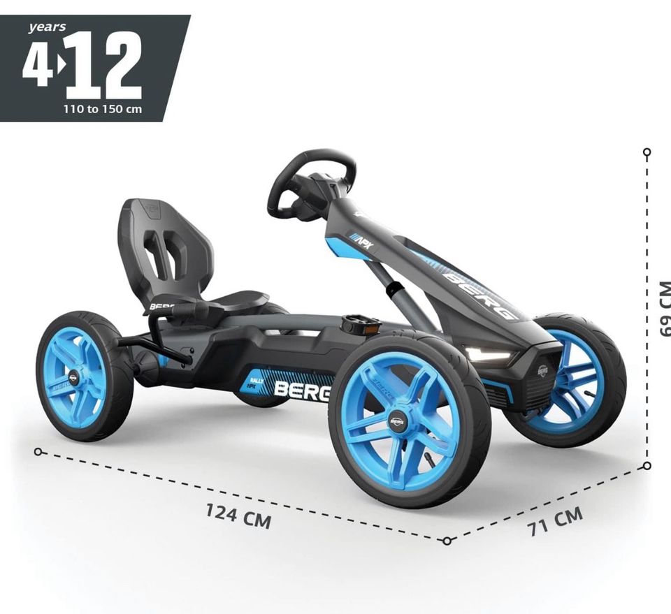 BERG RALLY APX BLUE Gokart - Neu & OVP in Calden