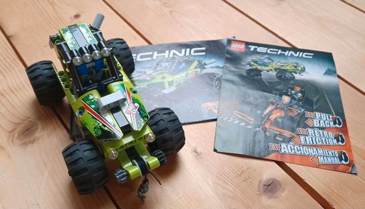 LEGO TECHNIC 42027 "Wüsten-Buggy" Pull Back, in Plettenberg